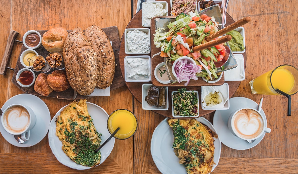 Israel local cuisine is great for foodies